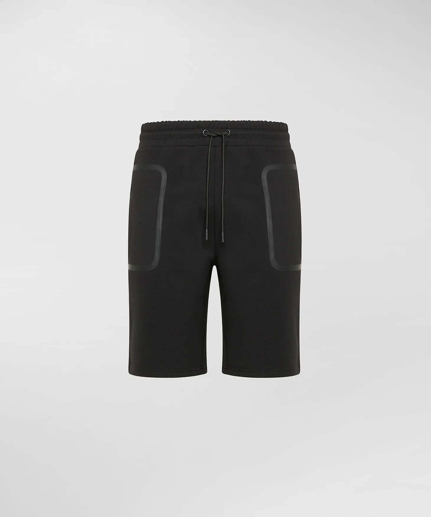 Bermuda con coulisse in cotone stretch