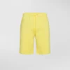Bermuda con coulisse in cotone stretch