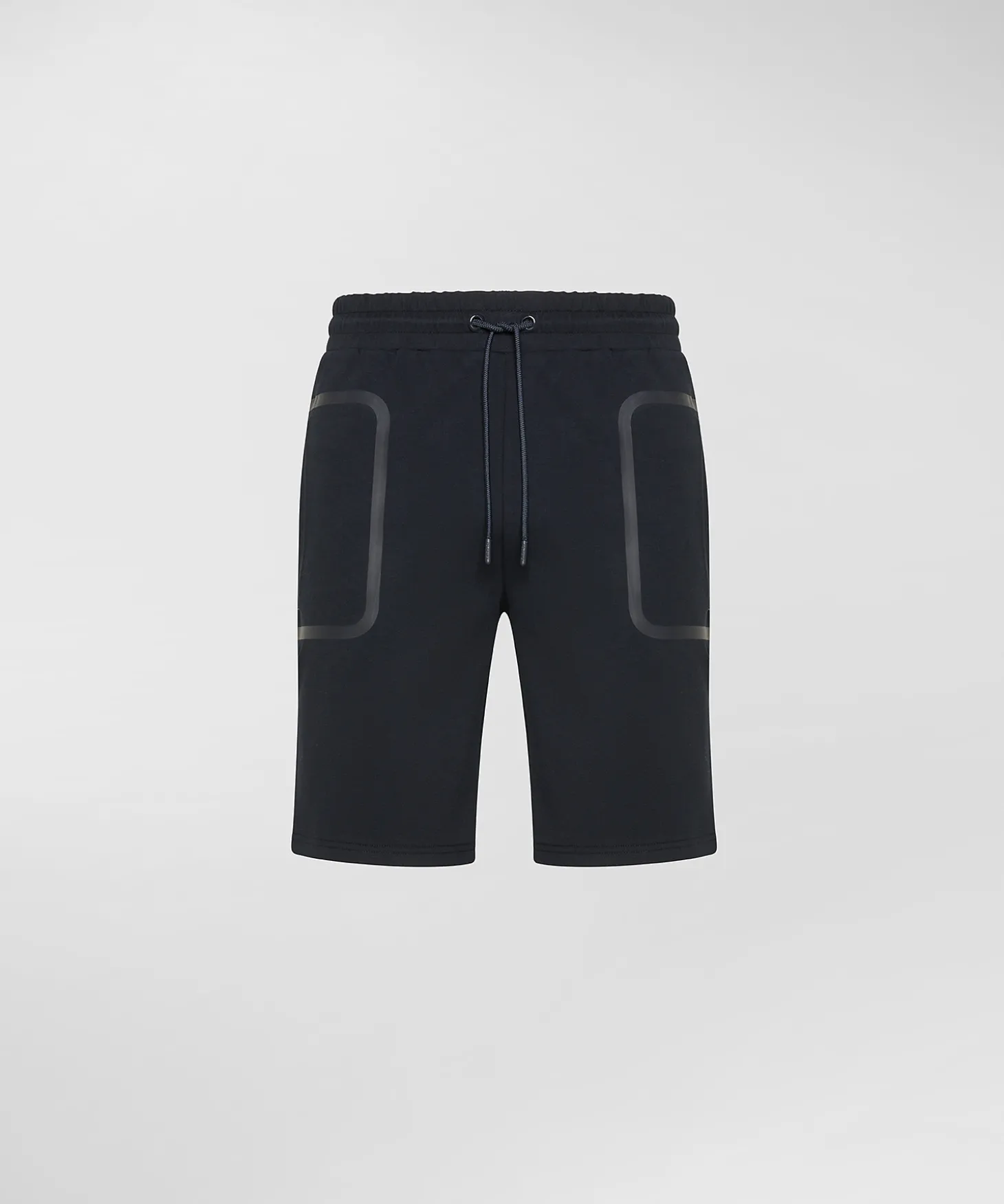 Bermuda con coulisse in cotone stretch
