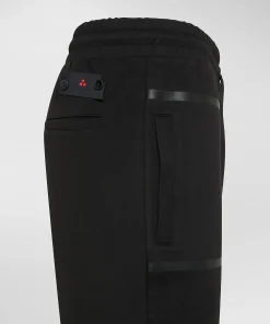 Bermuda con coulisse in cotone stretch