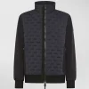 Bomber con trapunta geometrica
