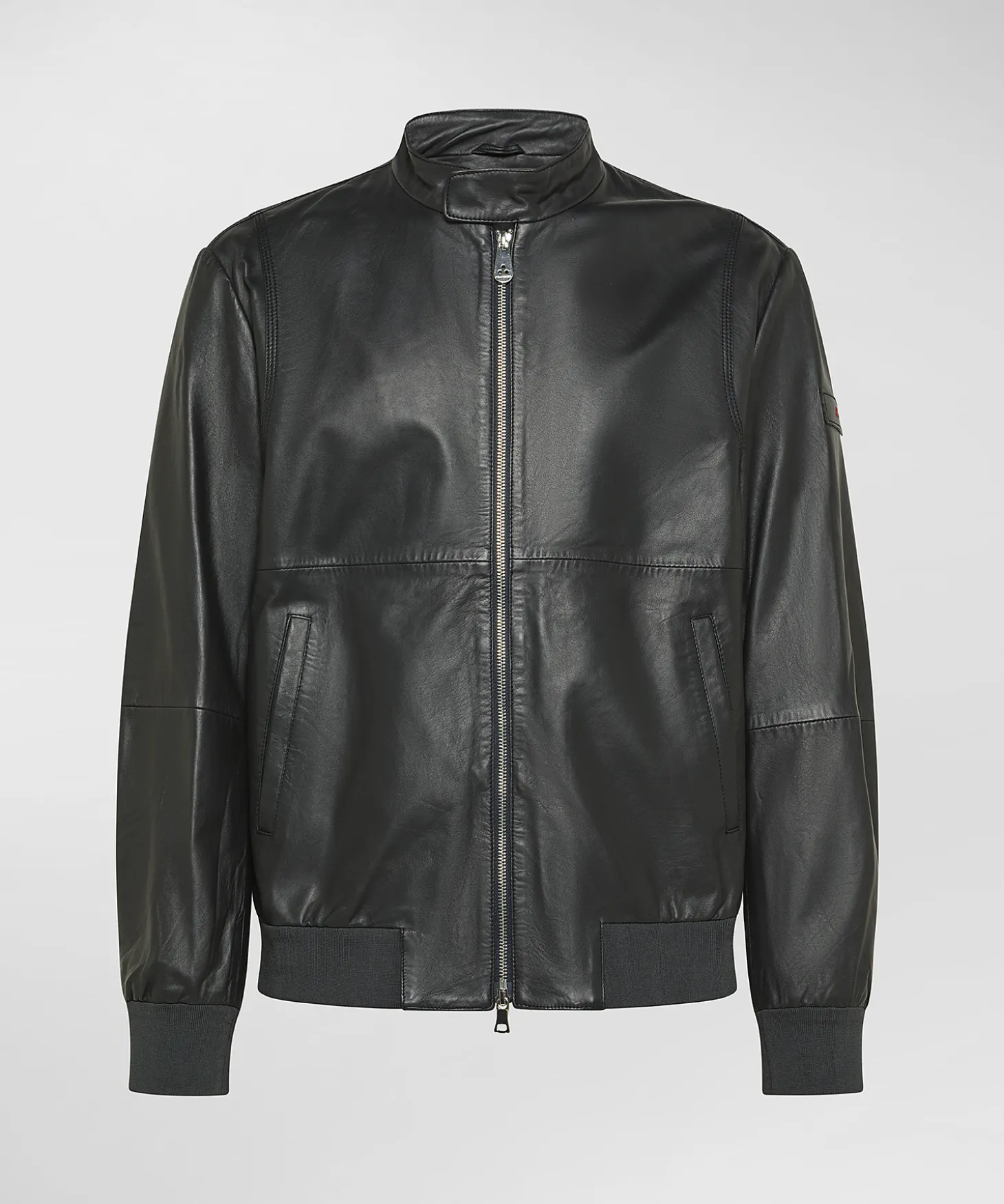 Bomber in nappa tinta