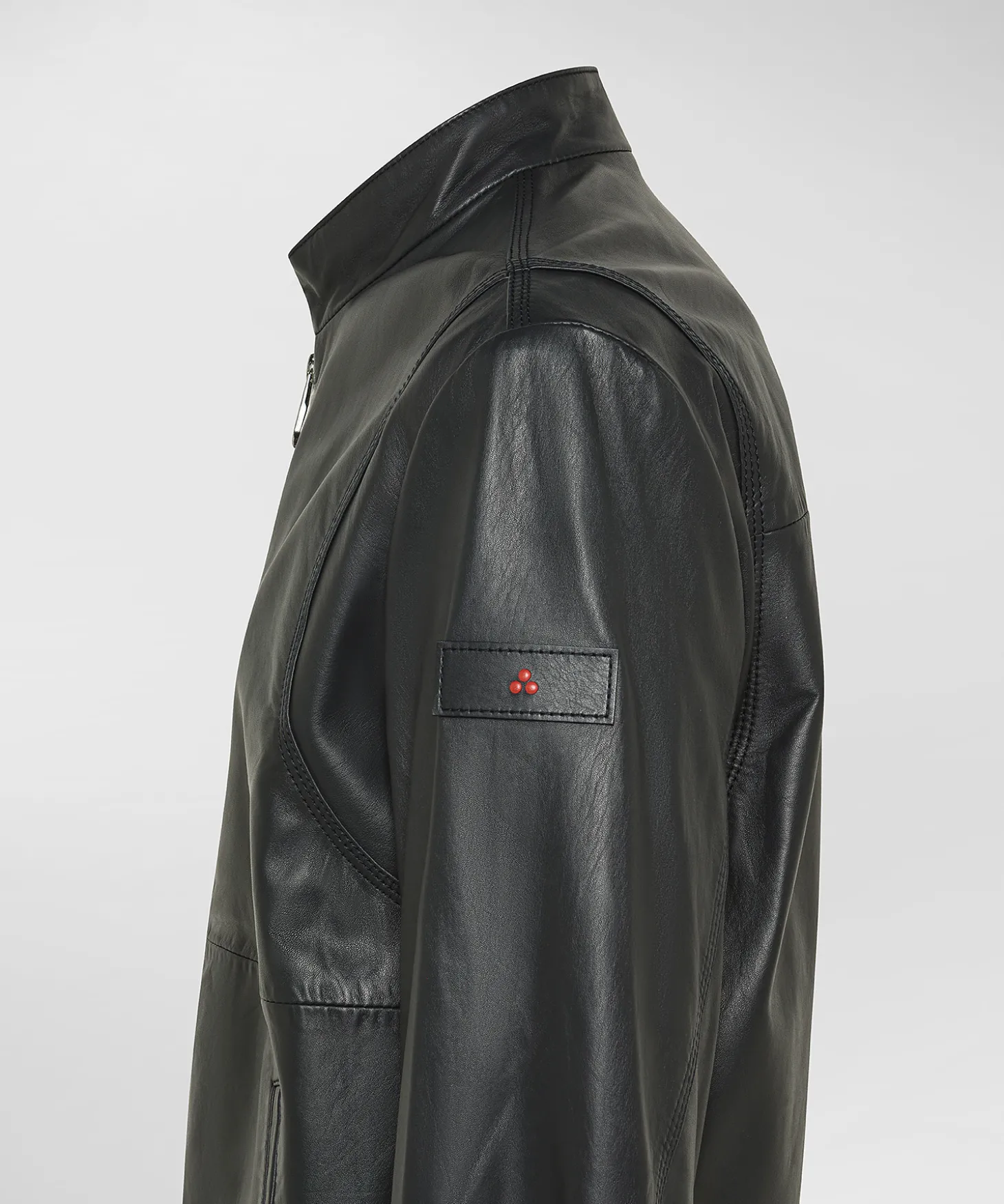 Bomber in nappa tinta