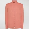 Camicia in lino tinto capo