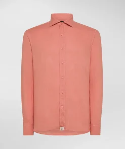 Camicia in lino tinto capo