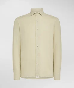 Camicia in lino tinto capo