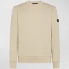 Felpa girocollo in 100% cotone