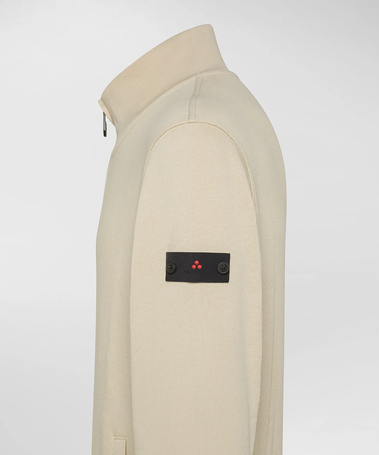 Felpa mezza zip