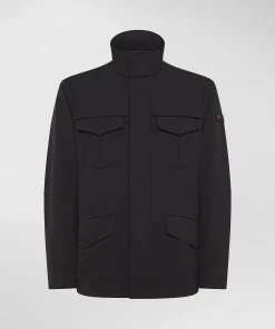 Field jacket idrorepellente