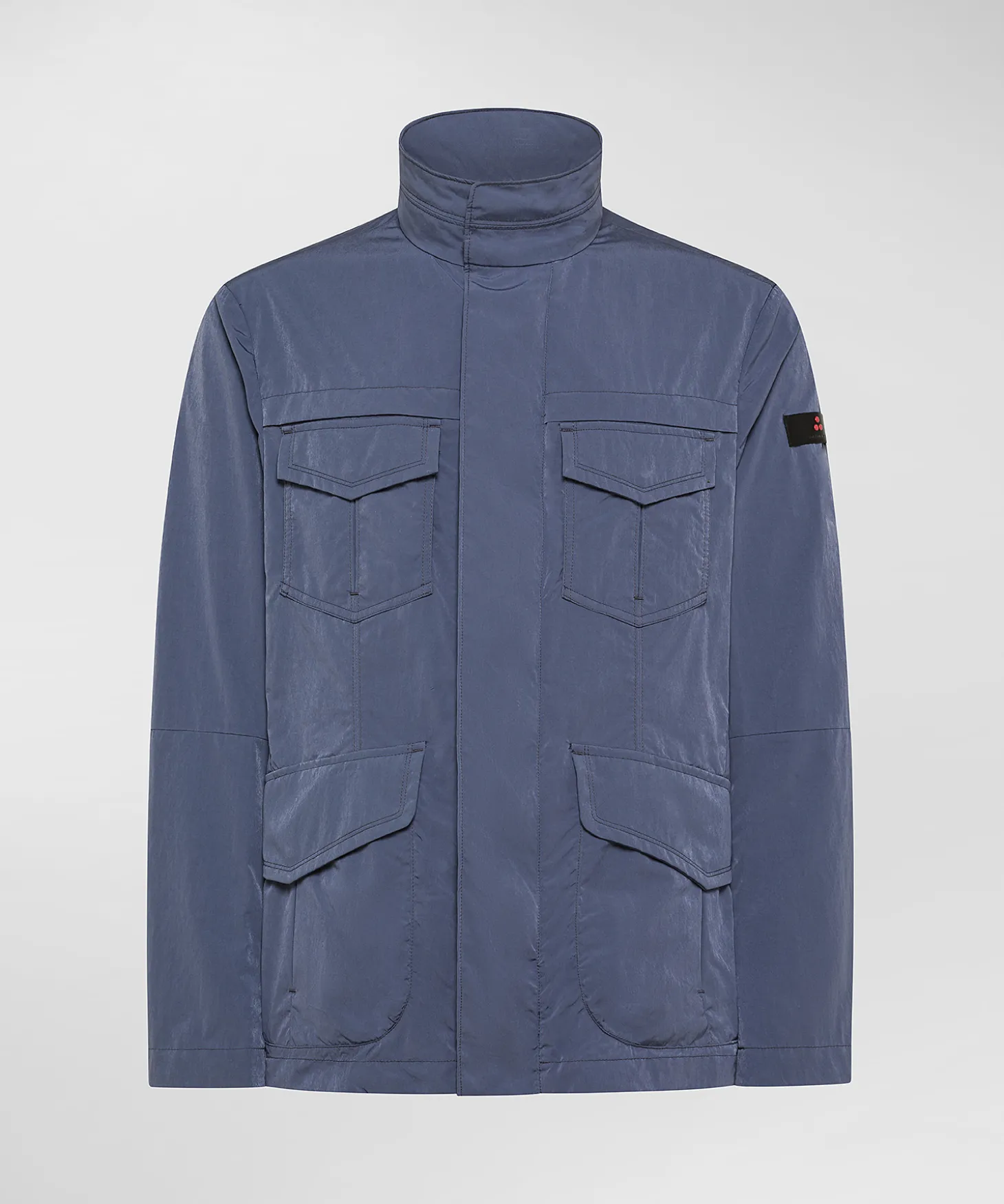 Field jacket in microfibra