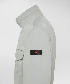 Field jacket in microfibra