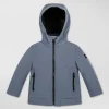 Giacca antivento con zip nera