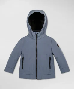 Giacca antivento con zip nera