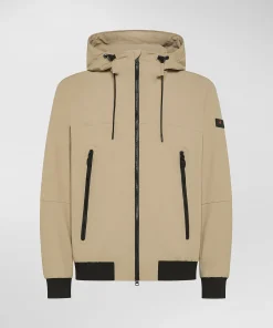 Giacca sportiva in nylon stretch