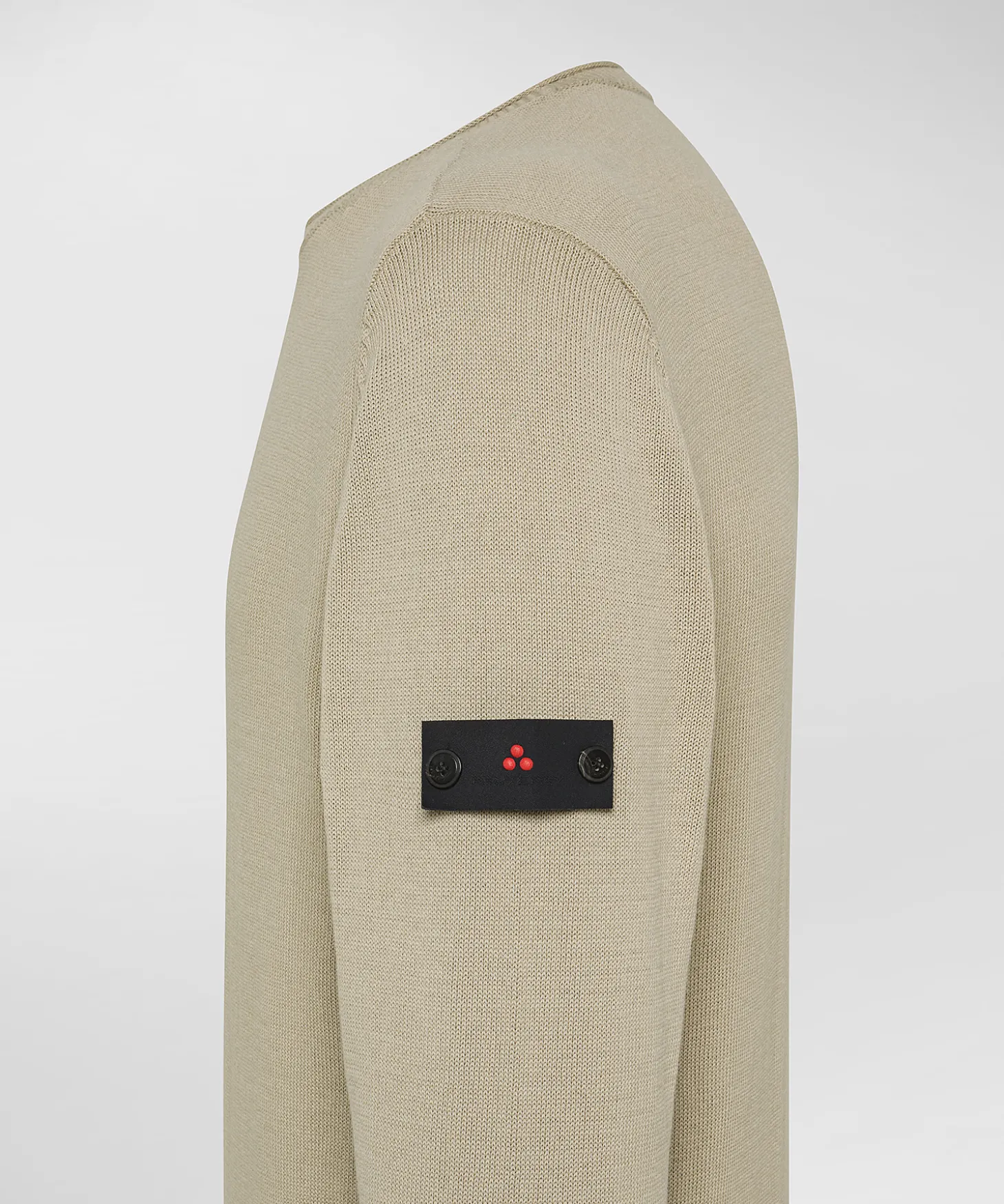 Maglia girocollo in tricot di cotone
