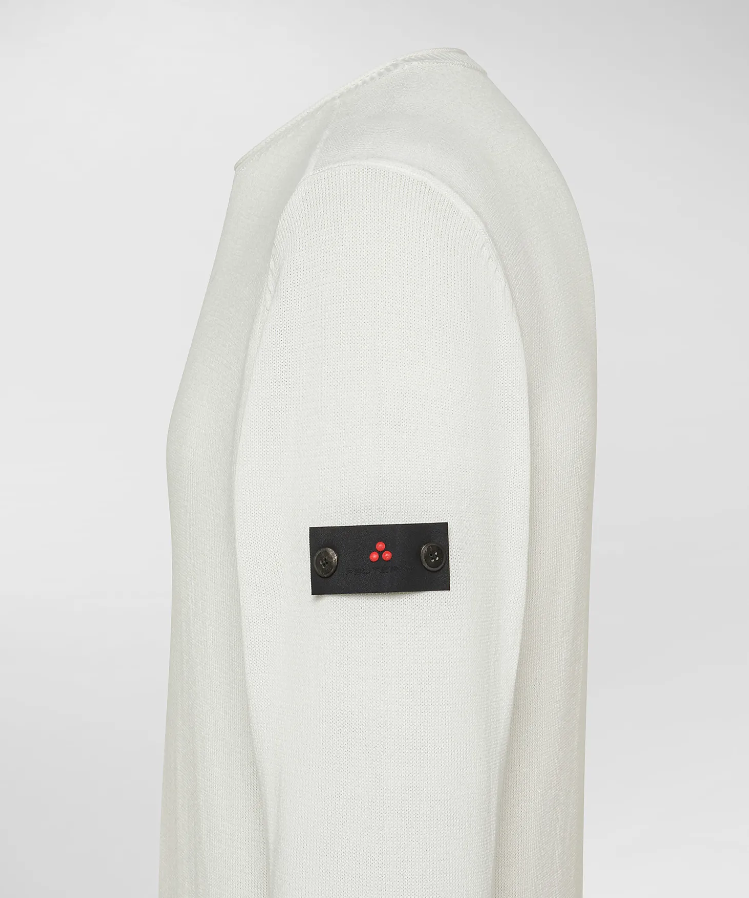 Maglia girocollo in tricot di cotone