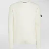 Maglia in tricot di cotone a costa inglese