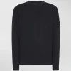Maglia in tricot di cotone a costa inglese