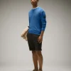 Maglia in tricot di cotone tinto capo