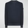 Maglia in tricot di cotone tinto capo