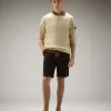 Maglia maniche lunghe in tricot effetto spugna