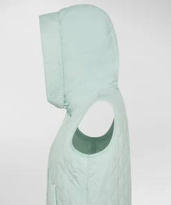 Padded vest con cappuccio