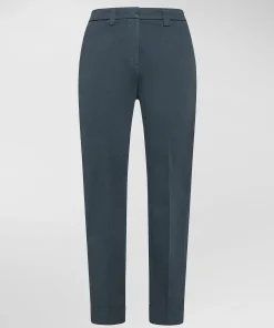 Pantaloni chino in cotone stretch