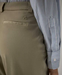 Pantaloni chino in cotone stretch