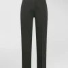 Pantaloni in gabardina di cotone stretch