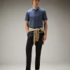 Polo classica in tricot di cotone, tinto capo