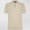 Polo classica in tricot di cotone, tinto capo