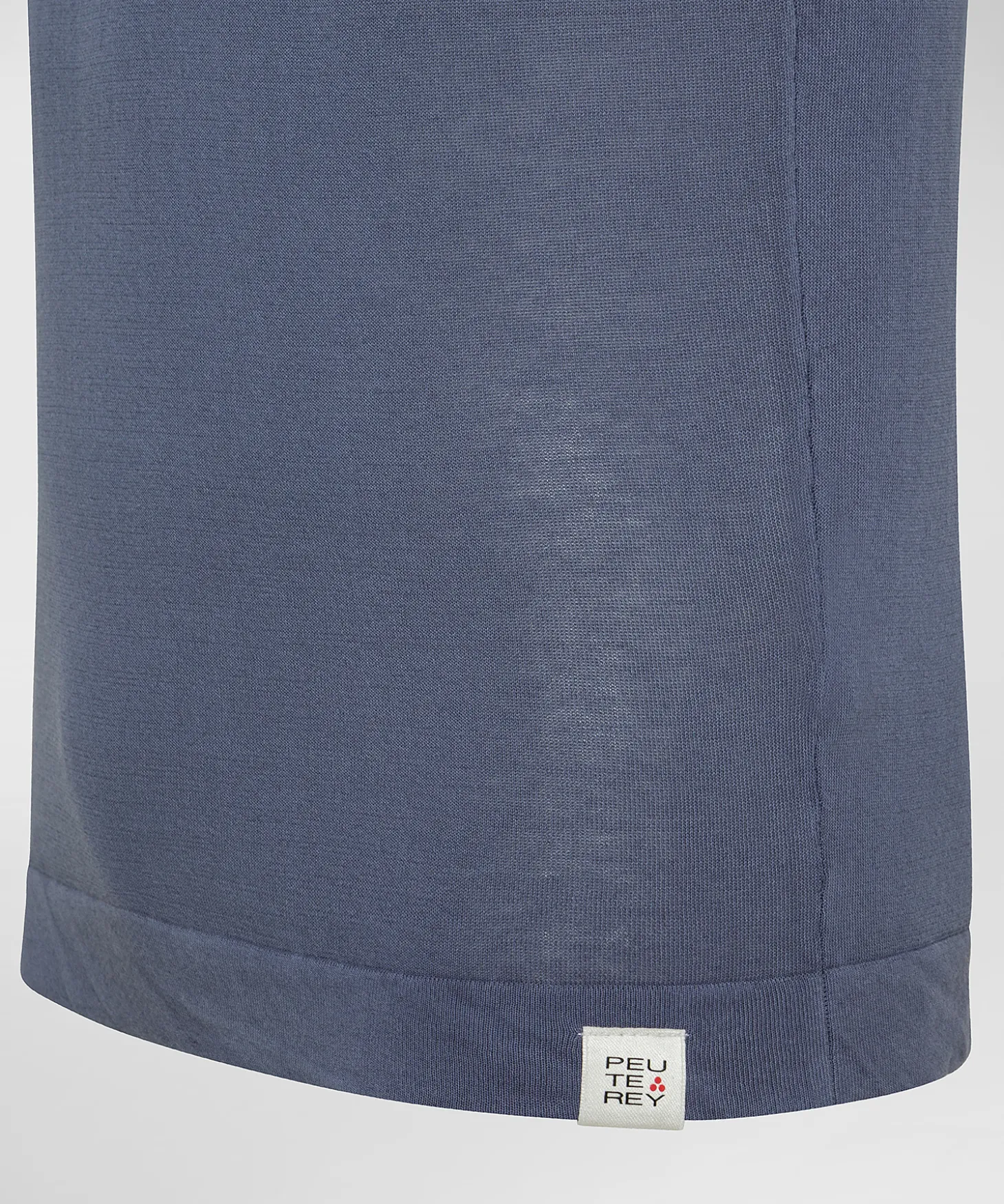 Polo classica in tricot di cotone, tinto capo