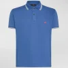 Polo in piqué di cotone stretch