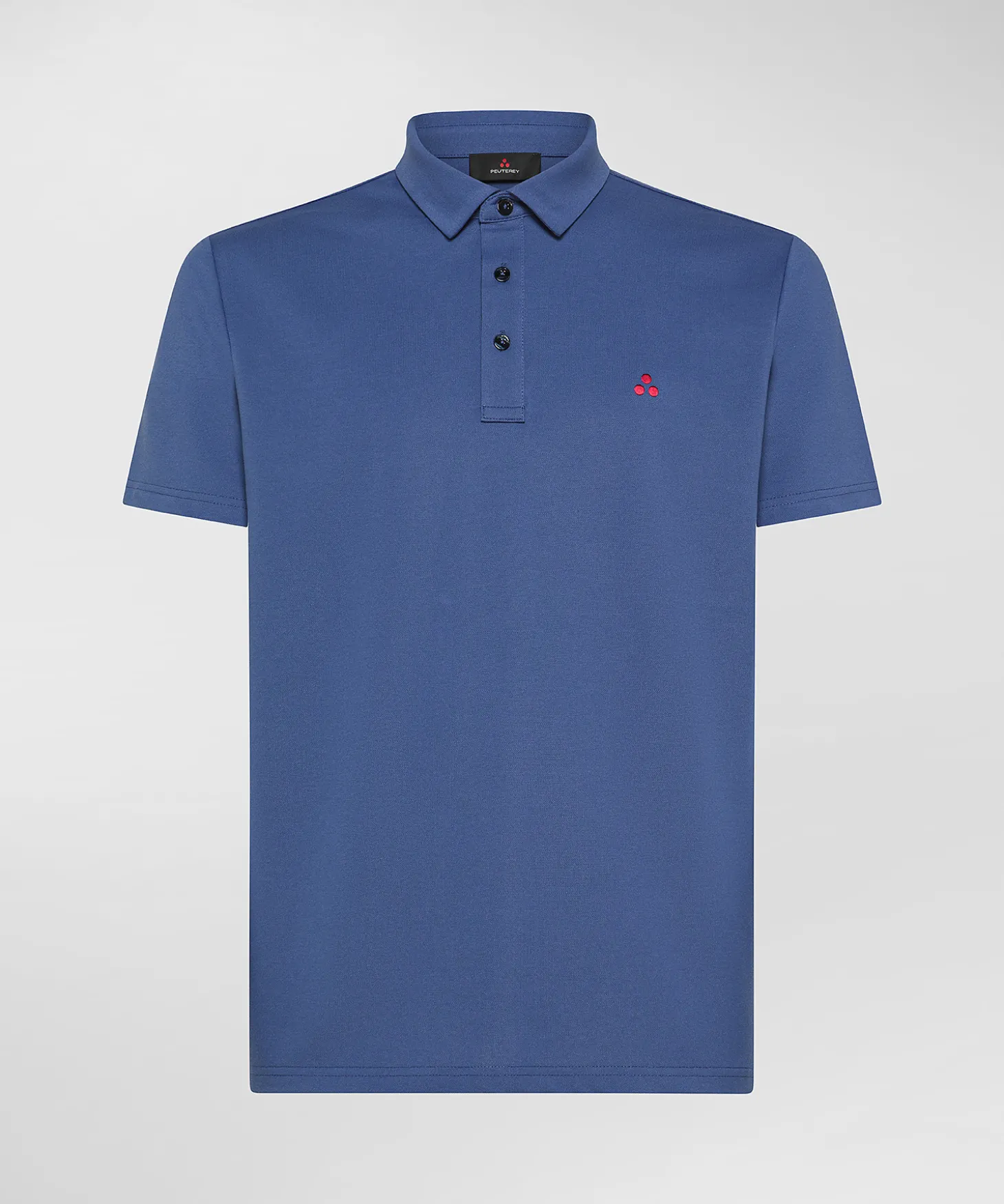 Polo in piqué di cotone stretch