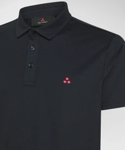 Polo in piqué di cotone stretch