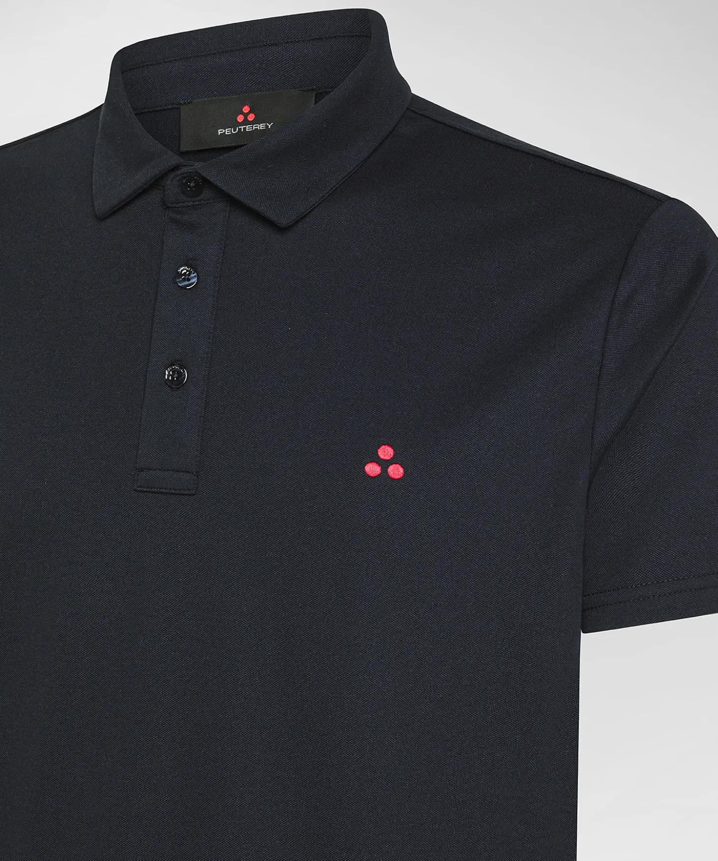 Polo in piqué di cotone stretch