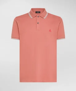Polo in piqué di cotone stretch