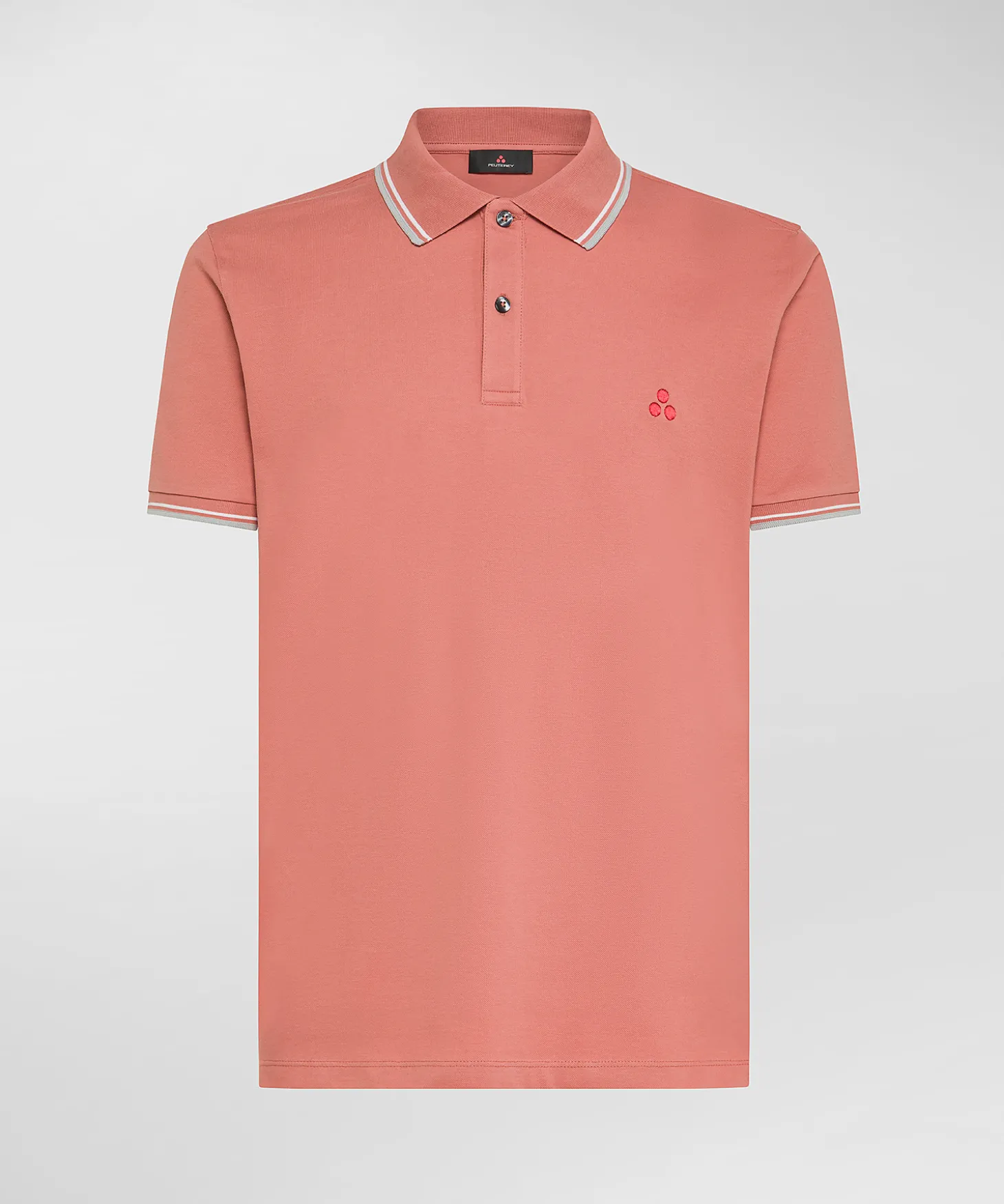 Polo in piqué di cotone stretch