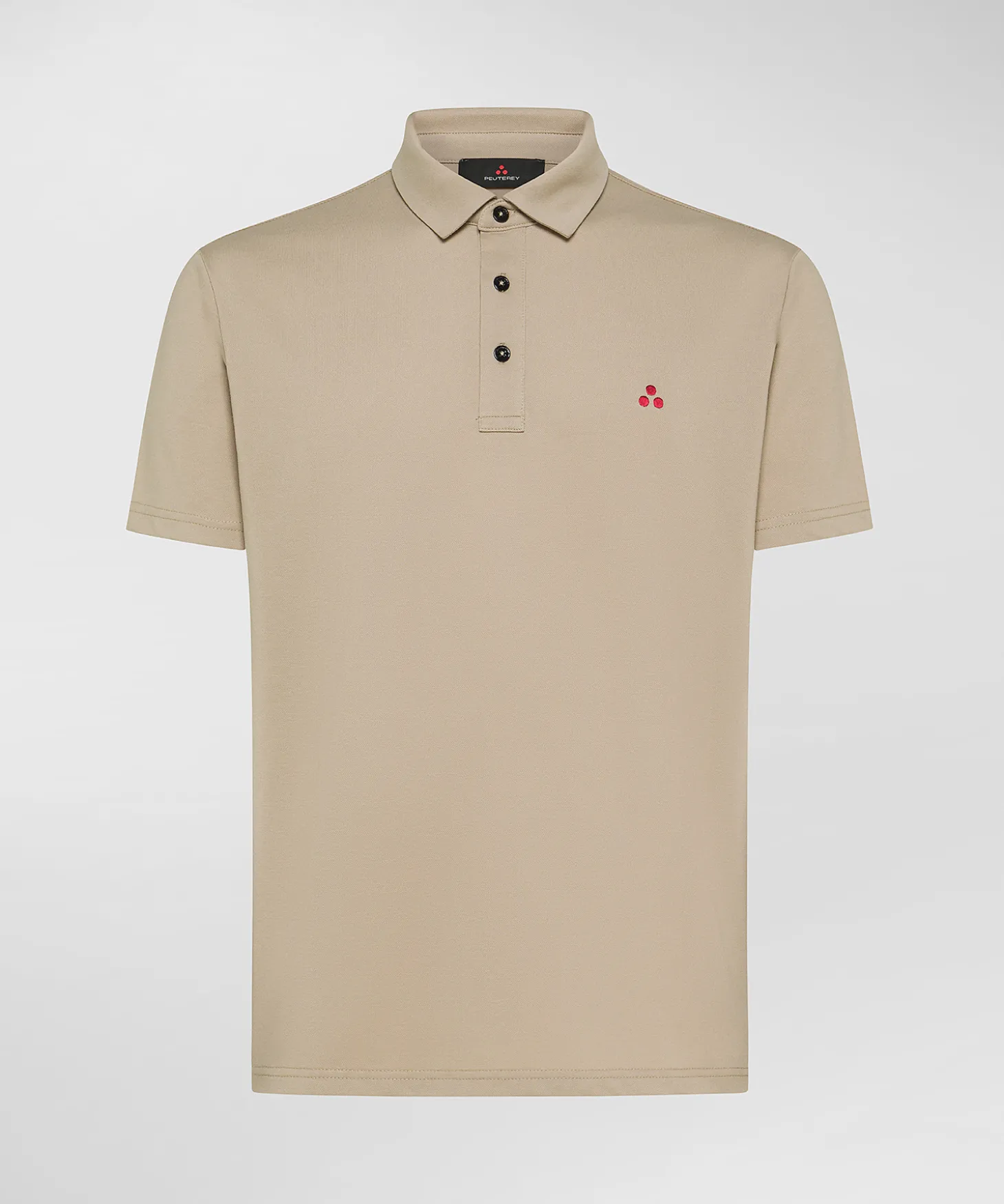 Polo in piqué di cotone stretch