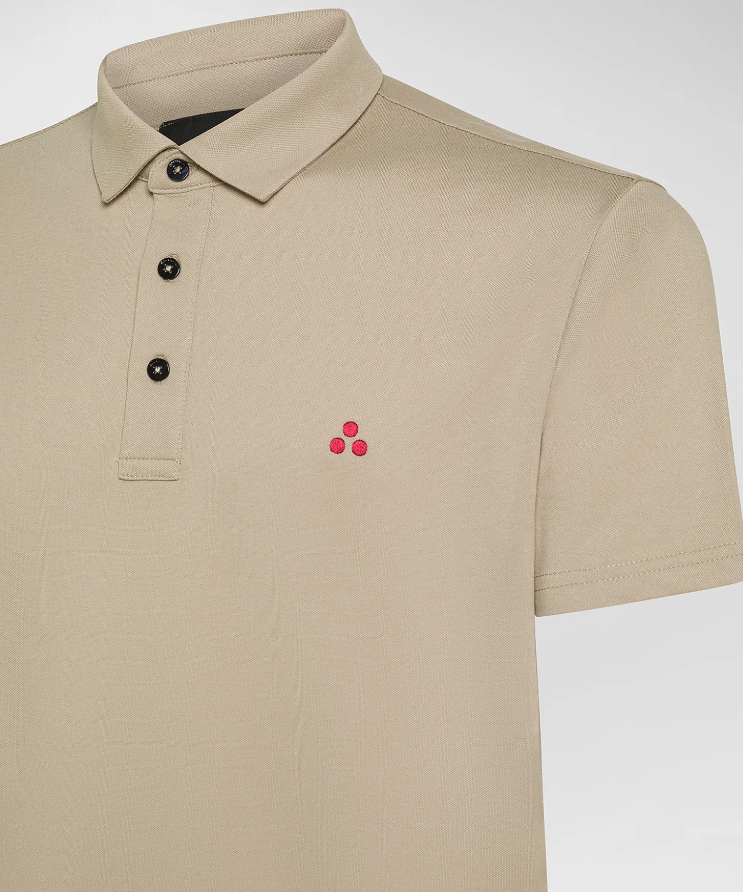 Polo in piqué di cotone stretch