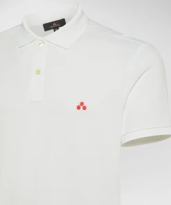 Polo in piqué di nylon stretch