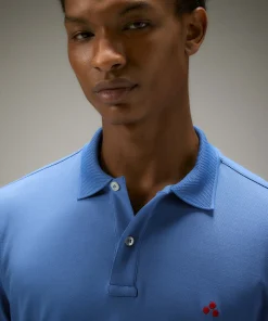 Polo in piqué di nylon stretch