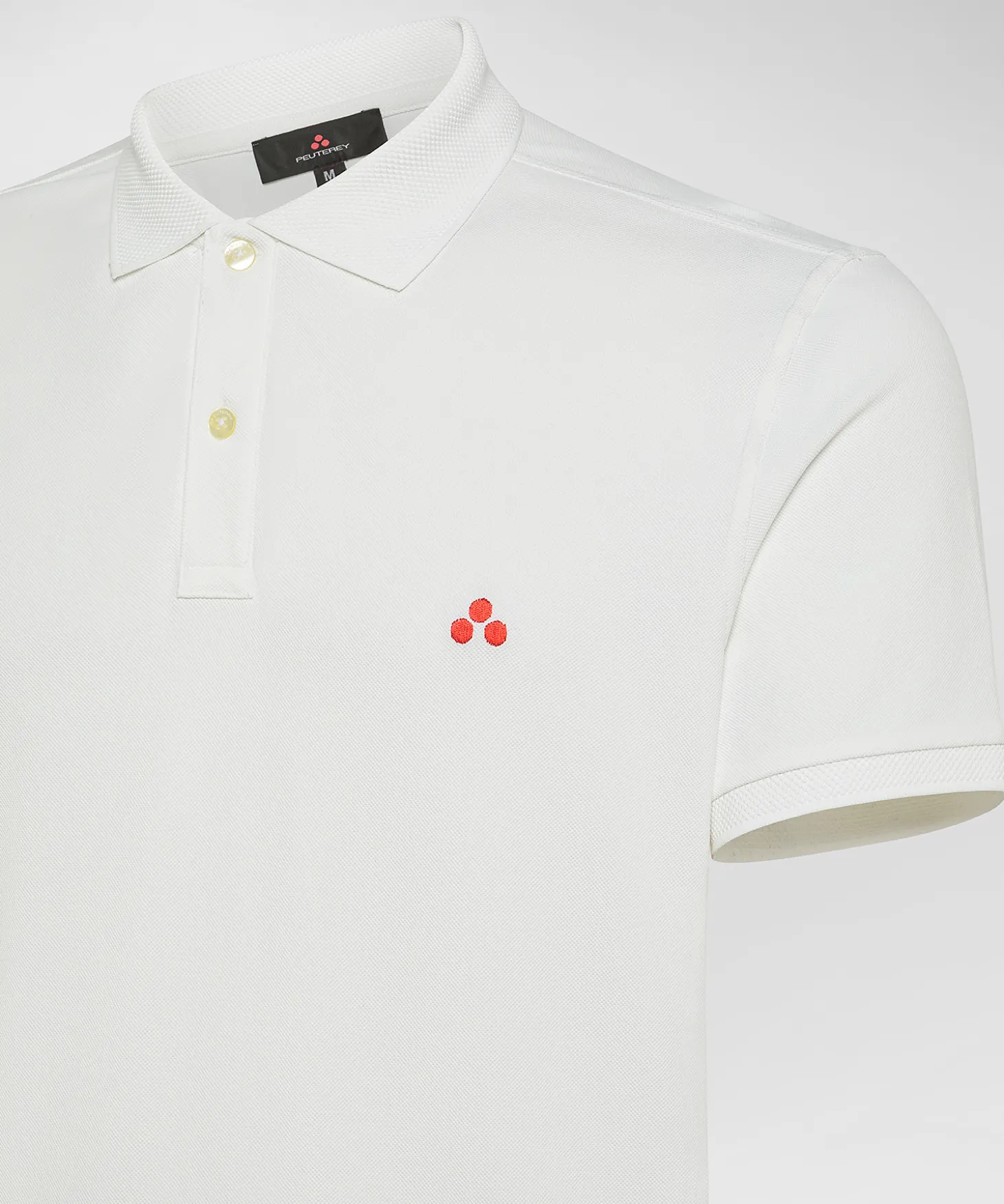 Polo in piqué di nylon stretch
