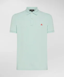 Polo in piqué di nylon stretch