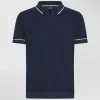 Polo in tricot 100% cotone, in punto piqué