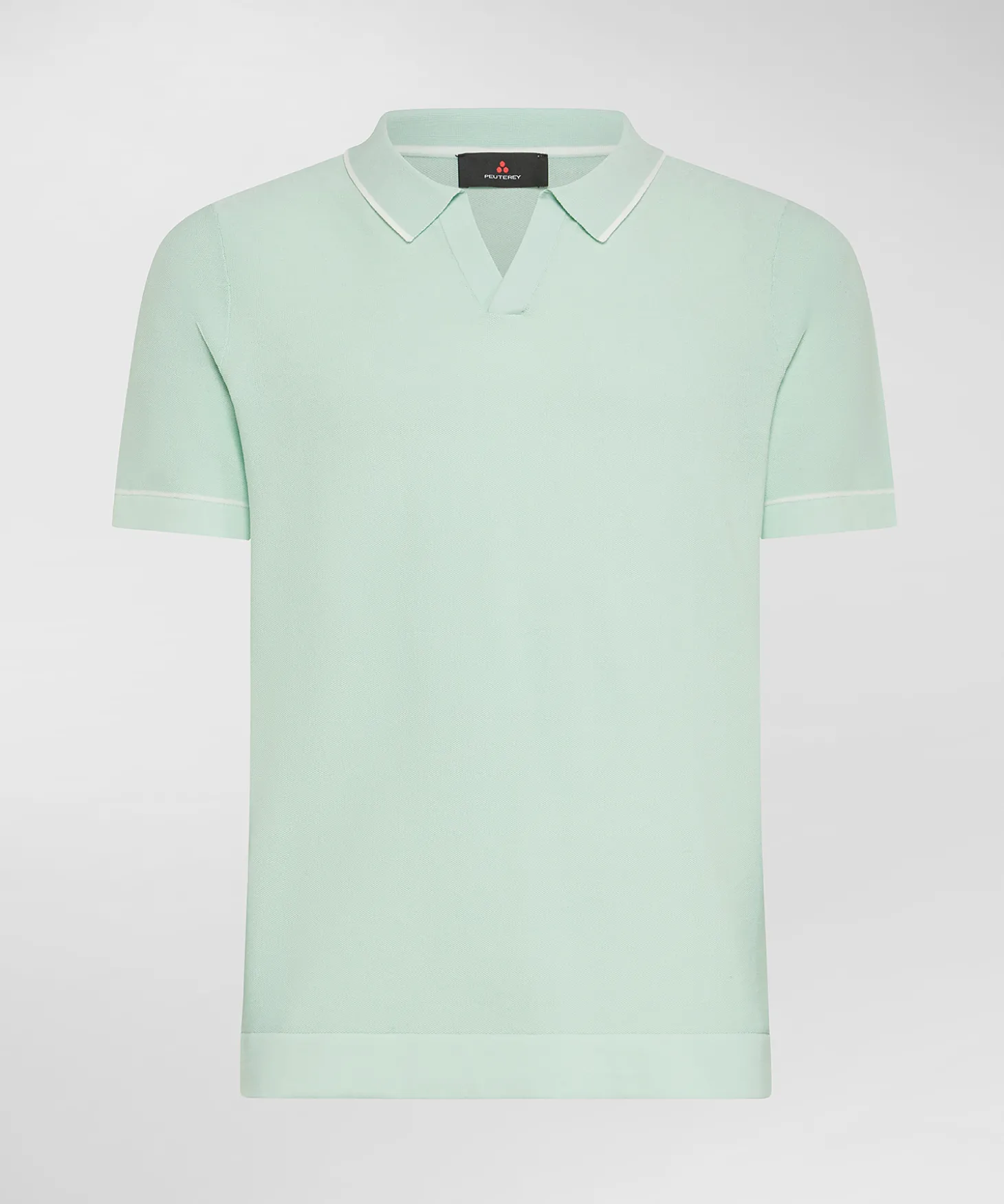 Polo in tricot 100% cotone, in punto piqué