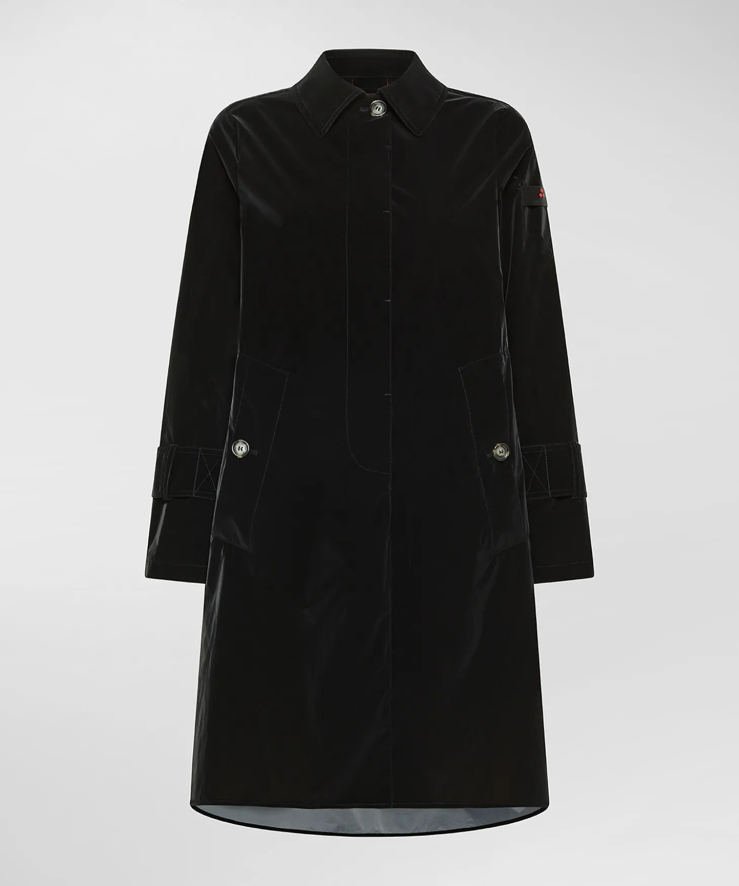Trench in nylon ripstop