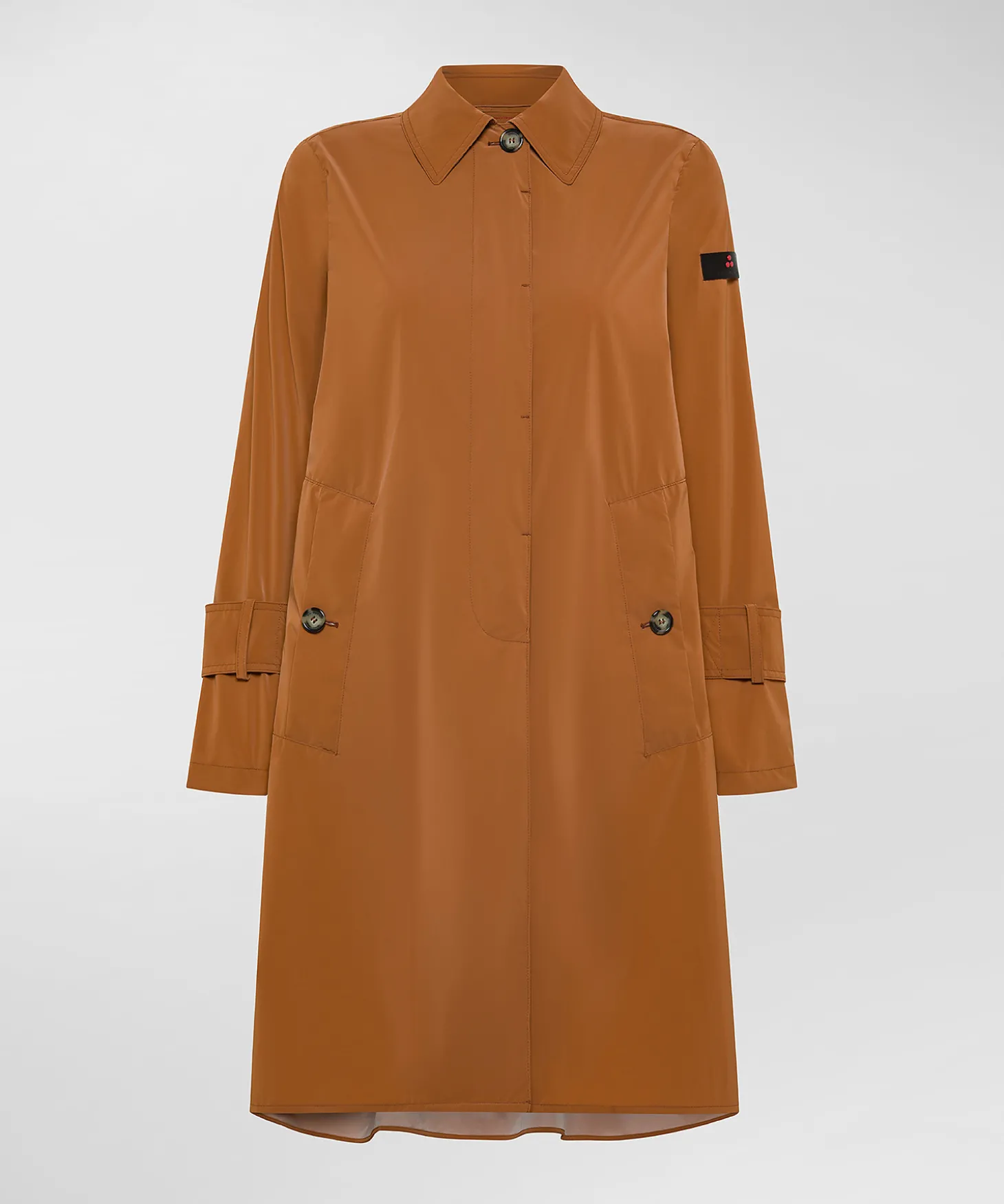 Trench in nylon ripstop