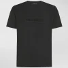 T-shirt con scritta in rilievo