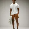T-shirt in cotone stretch e logo stampato